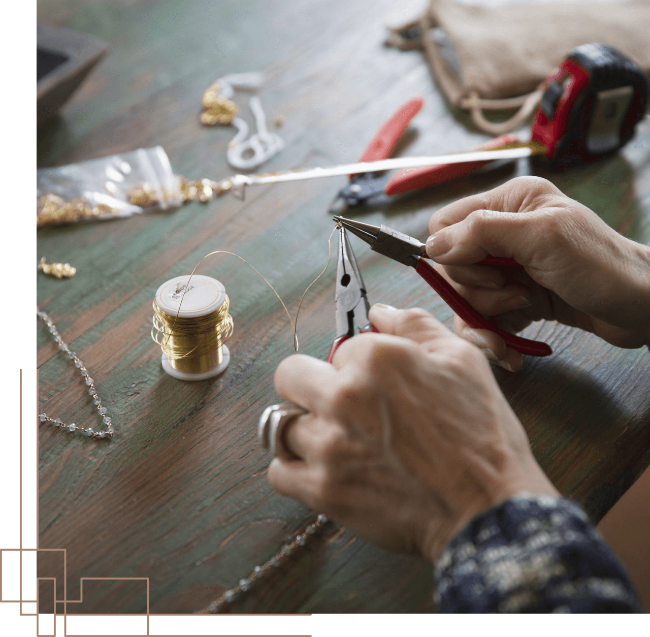 jewelry making with tools