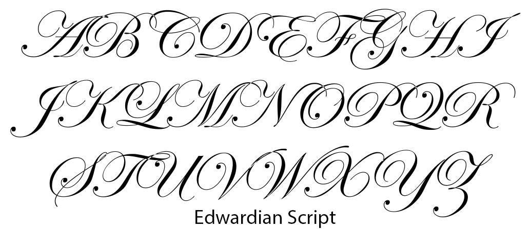 Edwardian Script