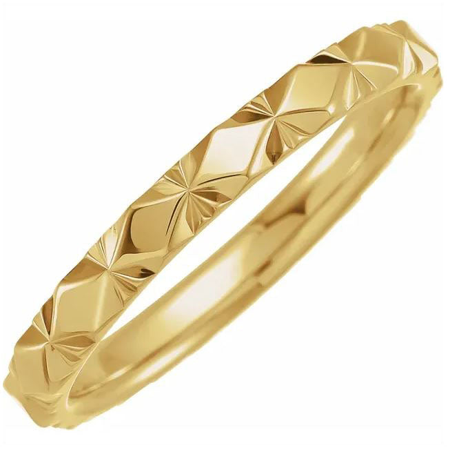 accented geometric band
